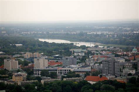Varšuvos panorama iš apžvalgos aikštelės