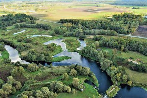 Krekenavos regioninio parko vaizdas iš viršaus