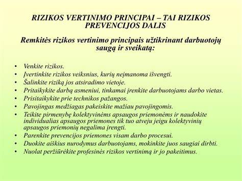 perkainojimo principai ir rizikos