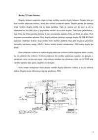 Privataus lėktuvo techninės priežiūros proceso schema