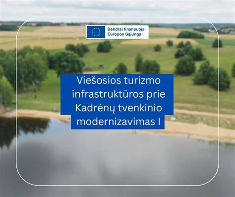 turizmo infrastruktūros elementai infografika