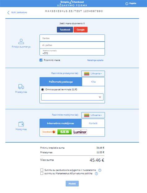 Elektroninės parduotuvės užsakymo įvykdymo procesas