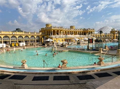 Budapešto spa ir parko erdvės