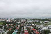 Reikjavikas sostinė panorama