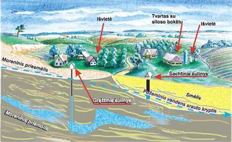 pozeminis vanduo schema (įvairovė formų)
