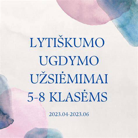 Lytiškumo ugdymas muziejuje (vizualinė tema)
