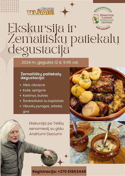 žemaitiškų patiekalų degustacija