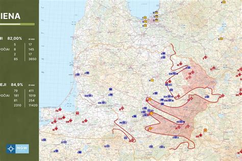 karo su karinėmis operacijomis Venesueloje sąlygos žemėlapyje