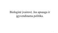 miško įvairovė ir jos apsauga
