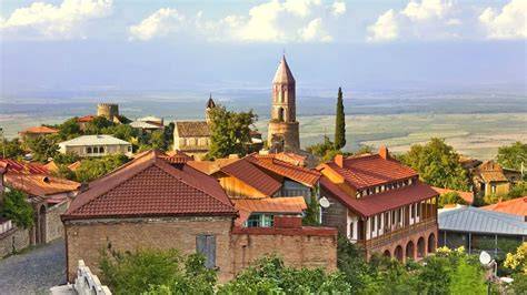 didžiosios Kaukazo kalnų panorama